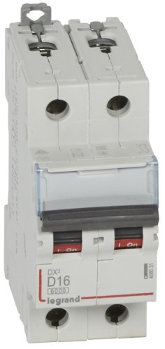 Выключатель автоматический Legrand DX3-E 6000 2п 16А D 10кА картинка